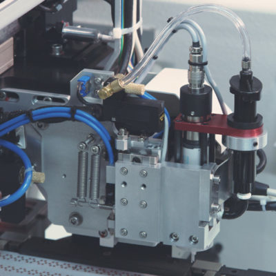 Glue/paste dispensing