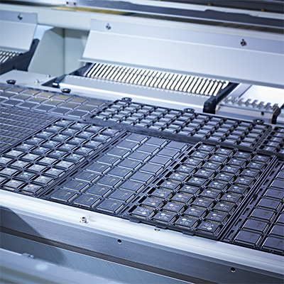 Internal tray holders