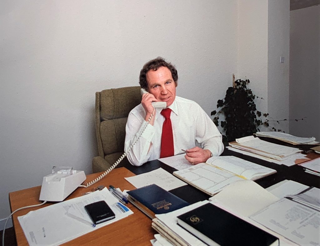 Pat Kellard founder of Blakell Europlacer Pat Kellard