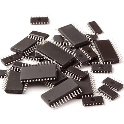 Loose IC chips, which can be handled by Europlacer feeders