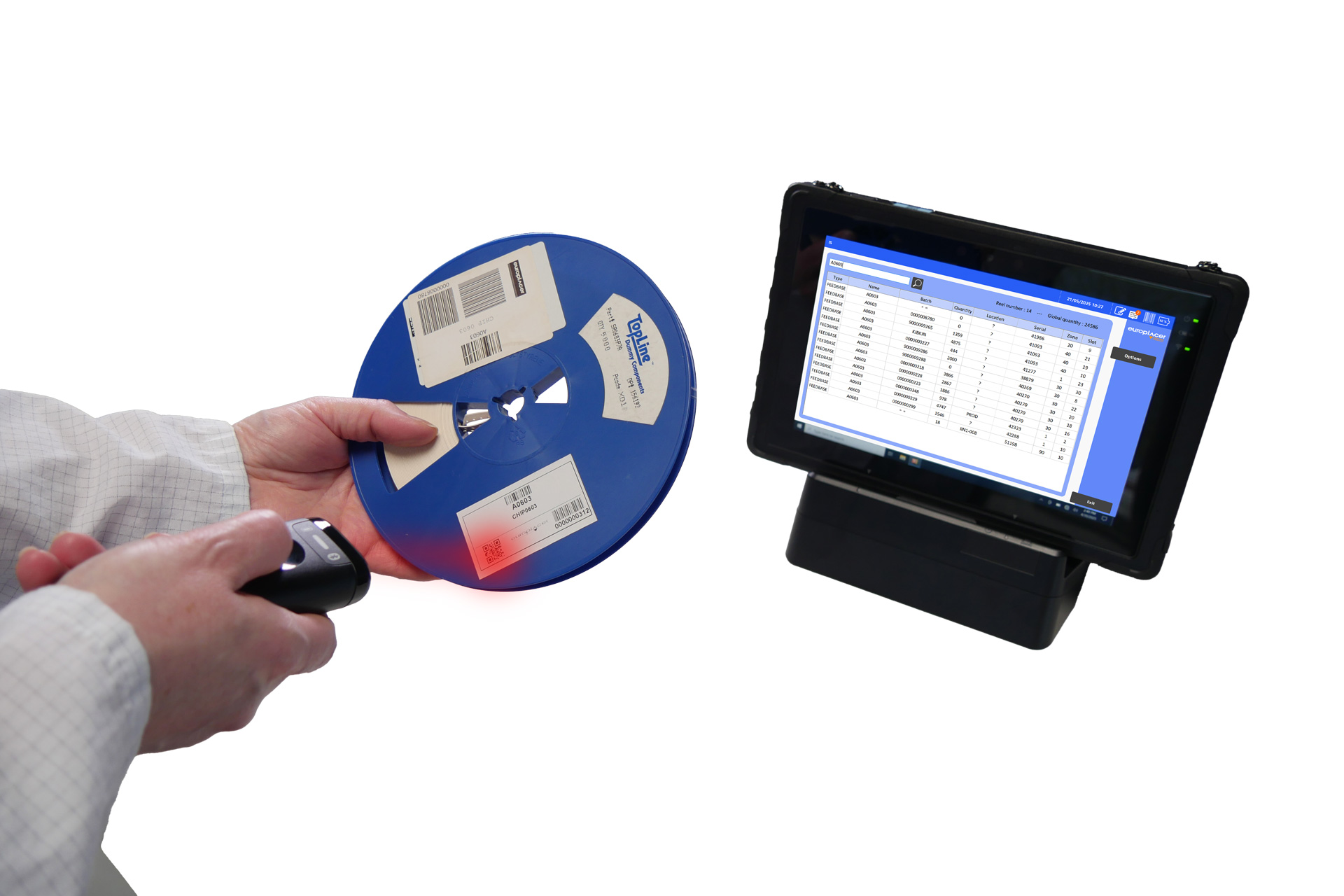 ii-tab scanner reel ii-tab scanner reel