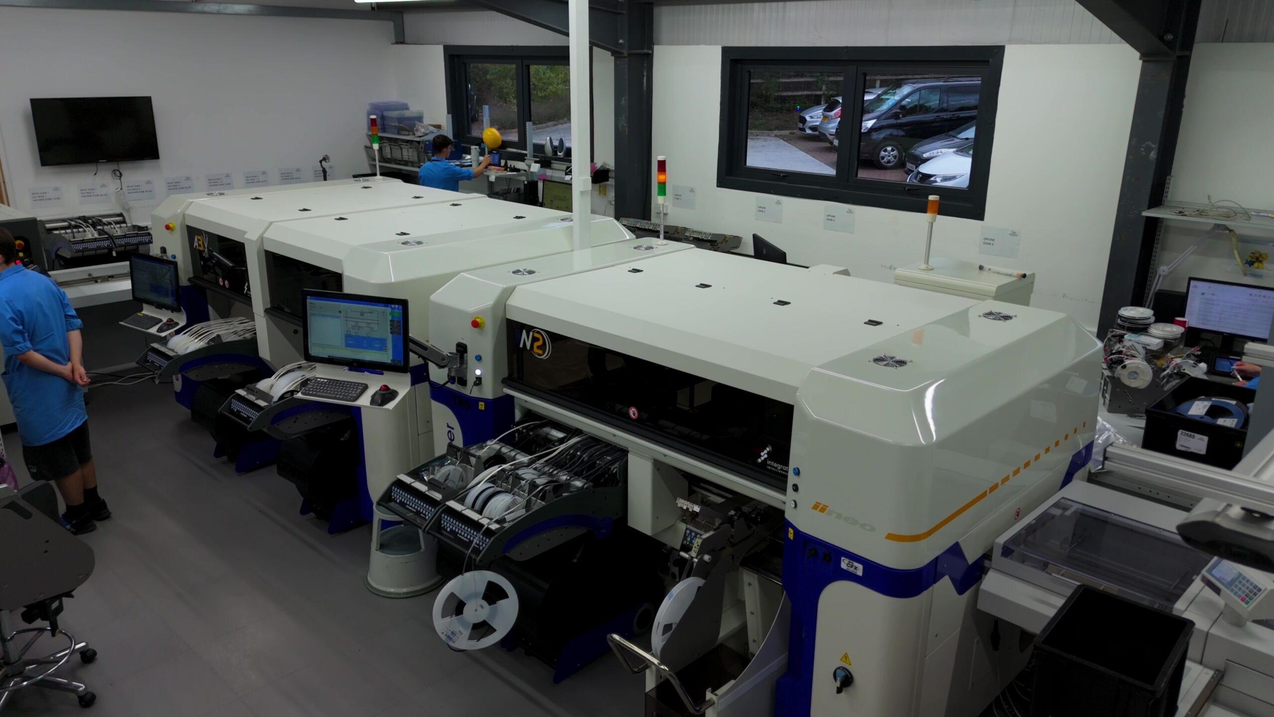 A2 and N3 pick and place machines at Brynleigh Technology