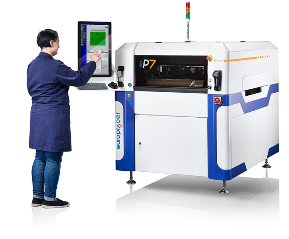 ii-p7 screen printer from Europlacer