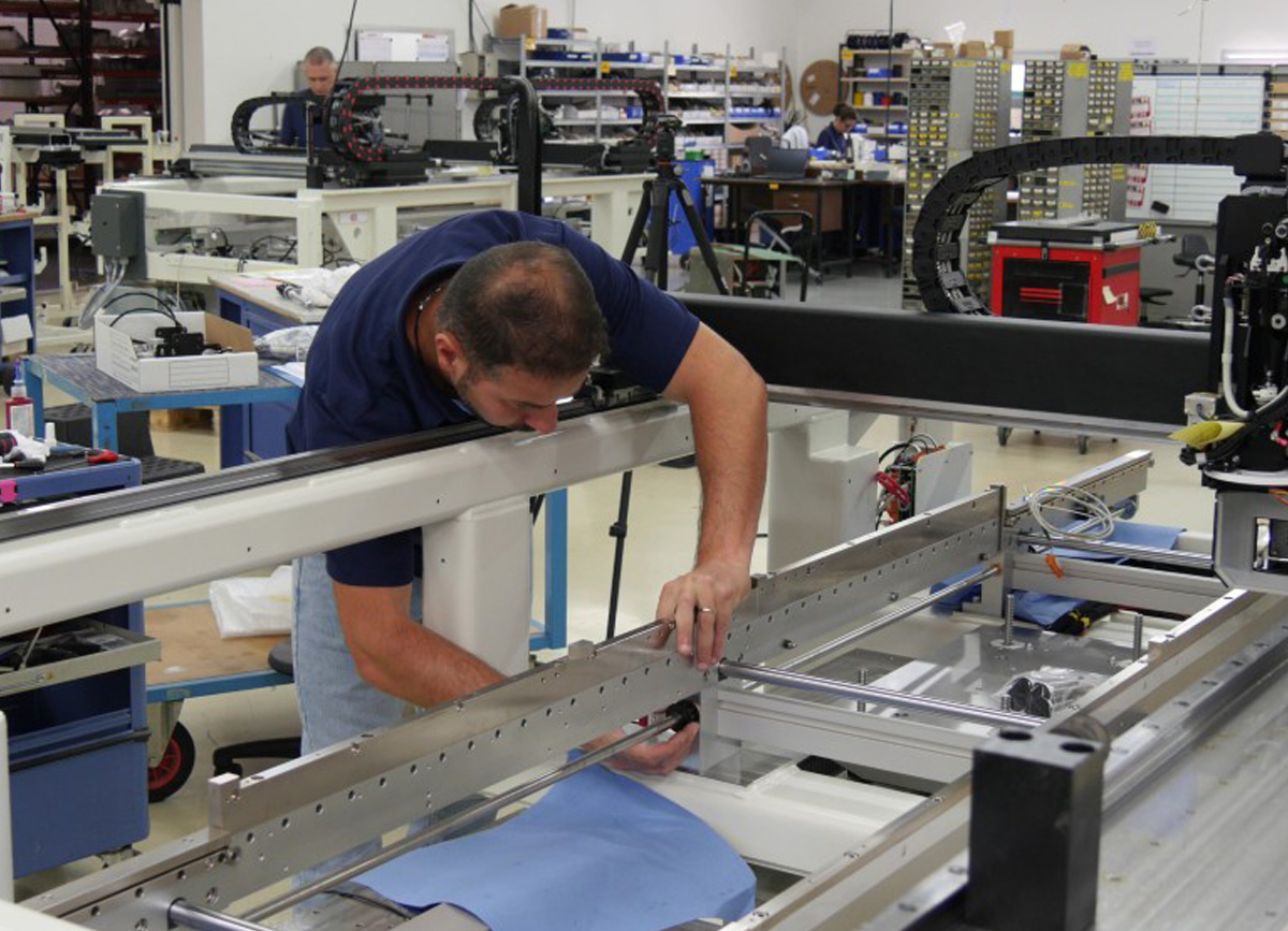 Building SMT pick and place machine at Europlacer